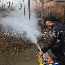 双管脉冲式弥雾机 烟雾水雾两用机 果树林打药弥雾机