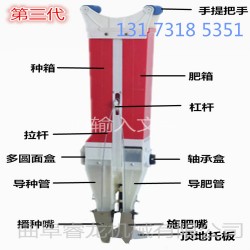 供应 手提式大豆花生播种机 玉米播种机 双筒多功能施肥机