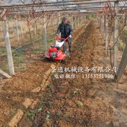 大棚专用微耕机 菜地换茬旋耕机 四驱开沟施肥机