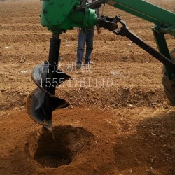 多功能四轮挖坑机 汽油植树挖坑机 栽树挖坑机 果树挖坑地钻机