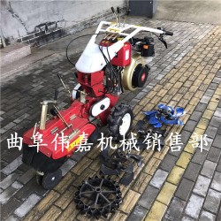 小型起垄开沟施肥机   手扶小型开沟机柴油埋藤机HQ